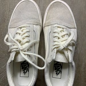 Vans sneakers. Size 7.5. Off white.